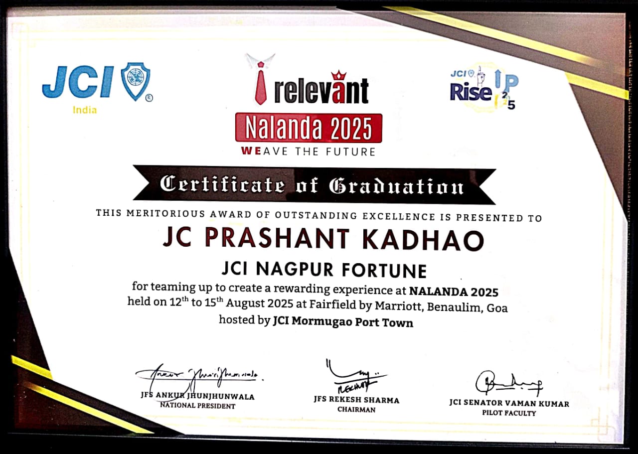 Prashant Kadhao, Nagpur's best Leadership coach, Student coach, Mind Coach